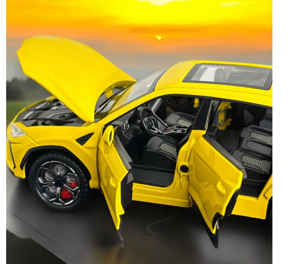 Macheta Lamborghini Urus-Galben - imagine 6